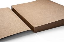 Vázlattömb - SMLT Sketch Pad Authenticpad - Natúr barna, 135 gr, 80 lapos A4, ragasztott