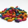 Színes fagyöngy hosszúkás 8mm x 22mm, 25g/cs Színes fagyöngy hosszúkás 8mm x 22mm, 25g/cs