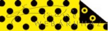 Kartonpapír - Sárga-fekete pöttyös és koncentrikus körös Hypnotikus karton, 29,5x20cm, 1 lap