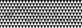   Happy Papír kétoldalas - Fekete-fehér, geometrikus háromszögek mintás karton 29,5x20cm, 1 lap