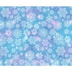 Kartonpapír - Karácsonyi hangulat, Hópehely minták karton, 29,5x20cm, 1 lap
