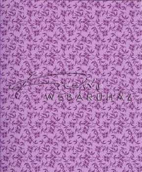 Kartonpapír - Joly apró lila virág mintás karton, 1 lap