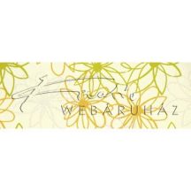 Dekorpapír - India style Hena 02 motívum, kézzel készített  papír, zöld-sárga