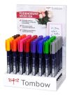 Tombow Fudenosuke ecsetfilc - színes, display (48 db-os)