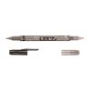 Tombow Fudenosuke Twin ecsetfilc (fekete és szürke) Tombow Fudenosuke Twin ecsetfilc (fekete és szürke)