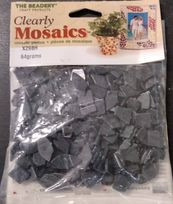 Akril mozaik - fekete