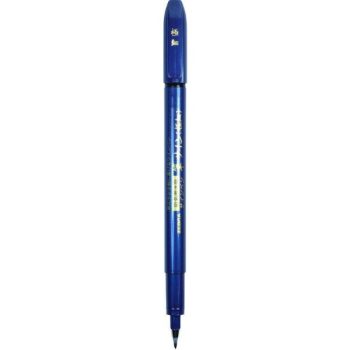 Zebra Ecsetfilc - Extravékony - Kék tolltest, fekete tinta