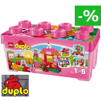 LEGO DUPLO rózsaszín építőjáték