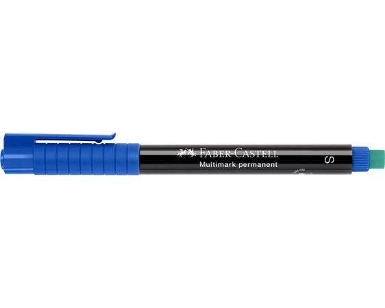 Alkoholos marker, OHP, 0,4 mm, FABER-CASTELL "Multimark 1523", kék