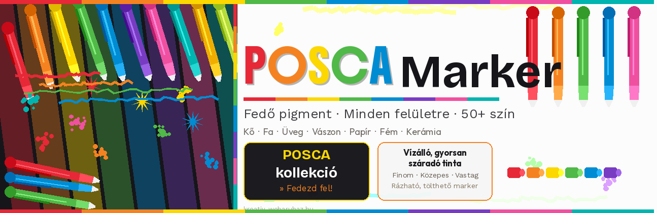 Posca markerek Posca markerek